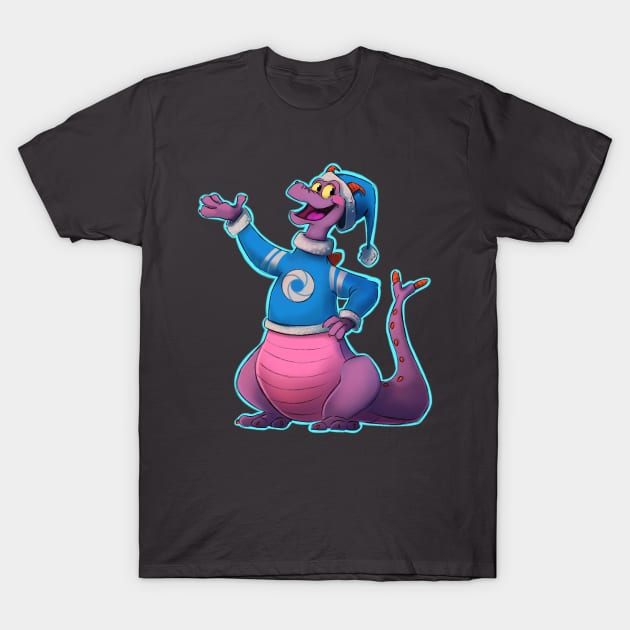 Winter with Figment T-Shirt by AttractionsApparel